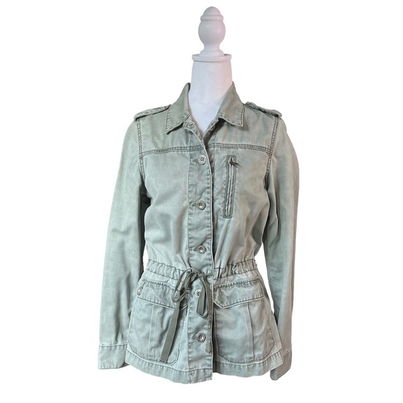 Levi's Jackets & Blazers - Levis Womens army green military style lightweight jacket size small